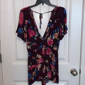 Floral Romper